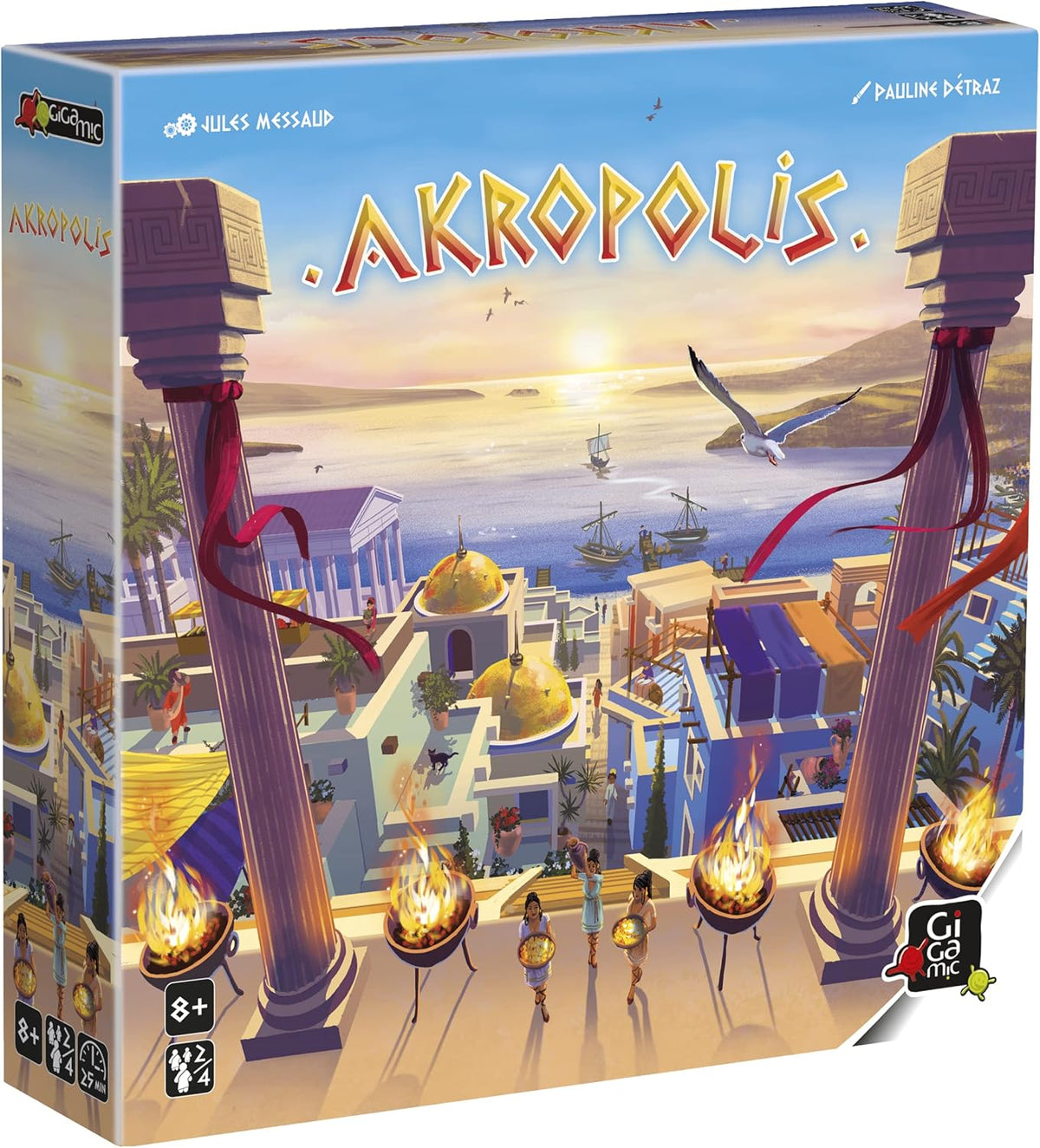 Akropolis – Elegant City-Building Strategy Board Game