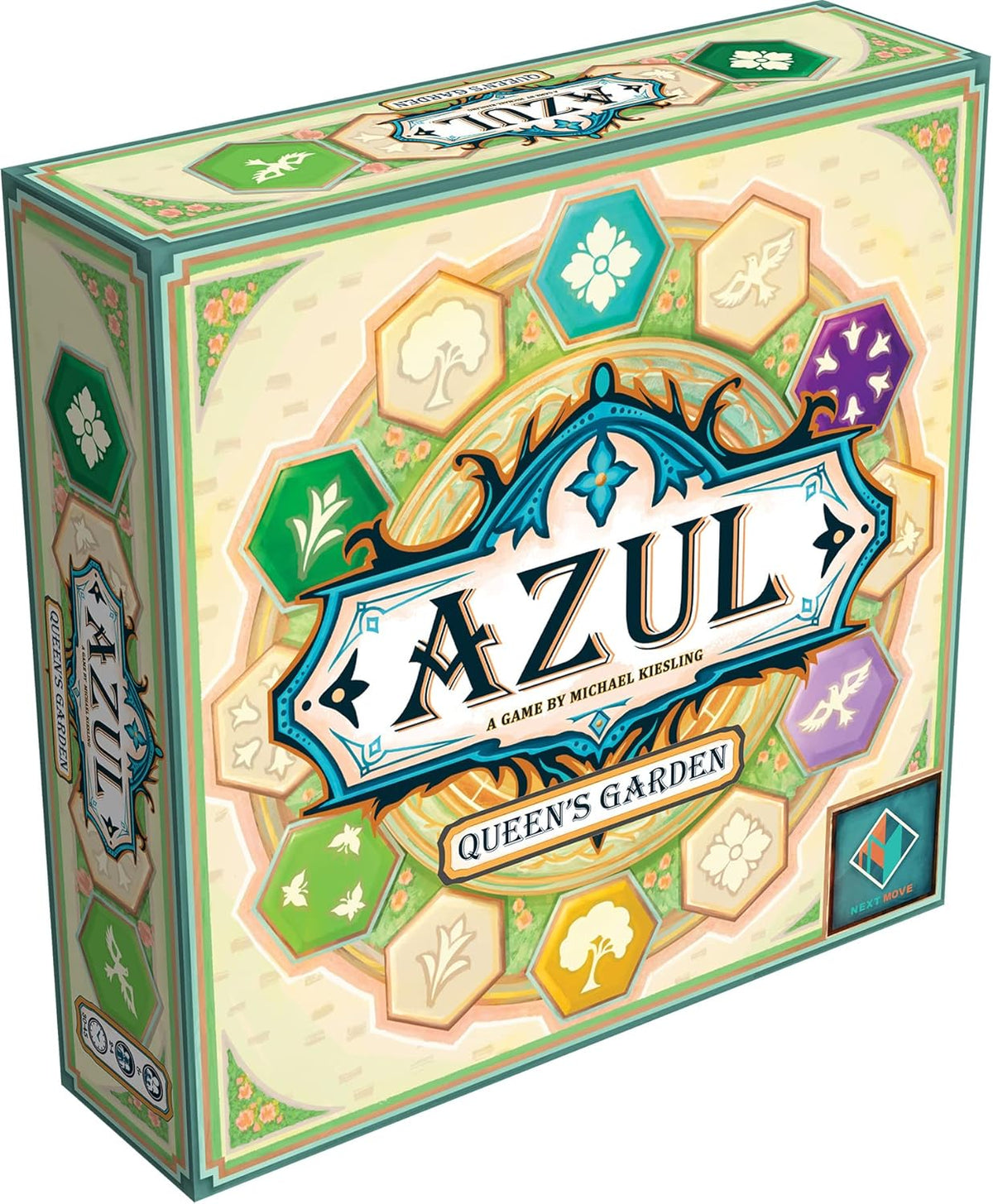 Azul: Queen’s Garden – Elegant Tile-Laying Strategy Board Game