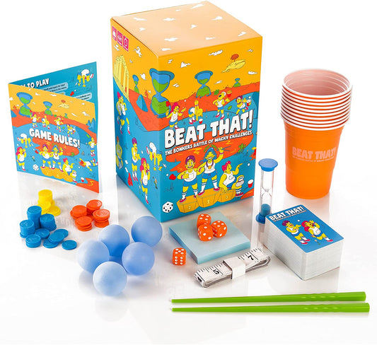Beat That! – The Bonkers Party Game of Wacky Challenges & Laugh-Out-Loud Fun!