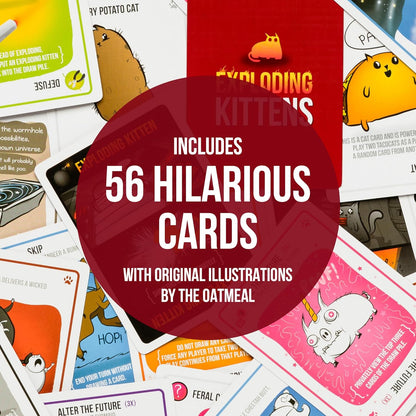 Exploding Kittens – The Hilarious Party Card Game of Cats & Chaos