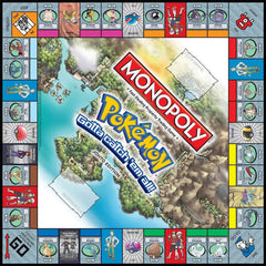 Monopoly Pokemon Board Game Johto Edition-A Legendary Crossover Adventure!