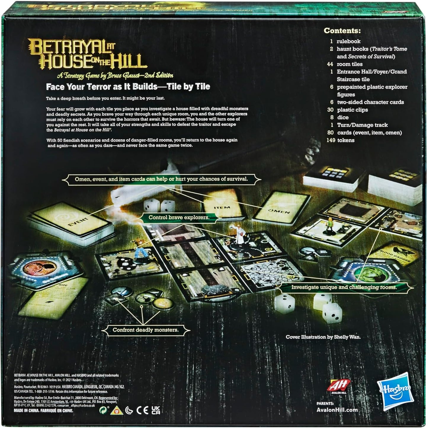 Betrayal at House on the Hill (2nd Edition) – A Haunted Adventure of Secrets, Survival & Betrayal!