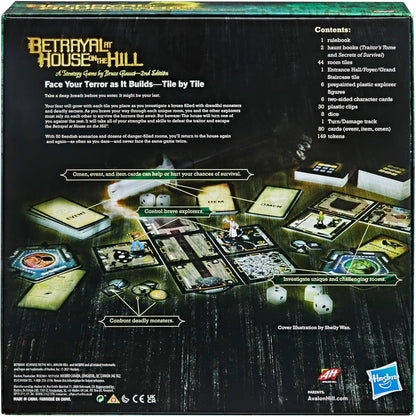 Betrayal at House on the Hill (2nd Edition) – A Haunted Adventure of Secrets, Survival & Betrayal!