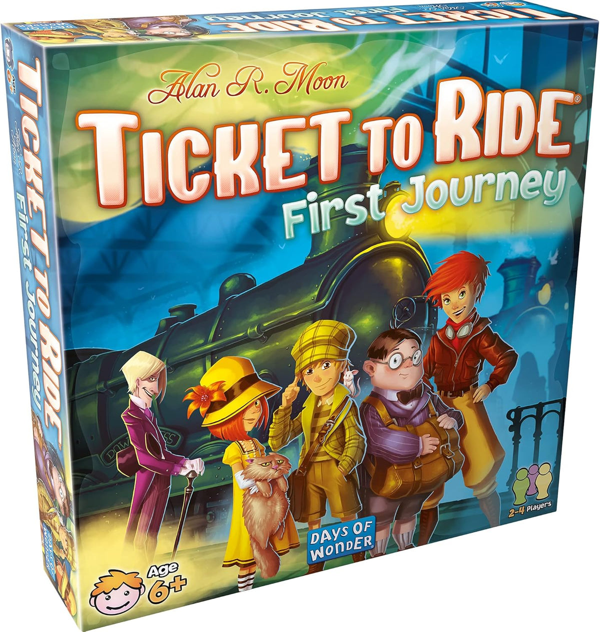 Ticket to Ride Jr – All Aboard for a Fun Train Adventure! For Kids And Family.