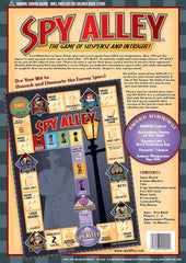 Spy Alley – The Classic Game of Espionage, Deception, and Intrigue! Spy Alley Board Game For Teens And Adults.