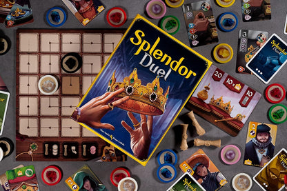 Splendor Duel – A Two-Player Battle of Strategy, Gems & Prestige!