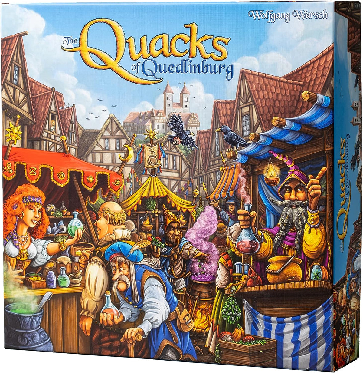 The Quacks of Quedlinburg Original Board Game. The Quacks of Quedlinburg – A Potion-Brewing Push-Your-Luck Strategy Game!