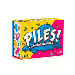 Piles! – Fast & Fun Family Card Game | Premium Quality