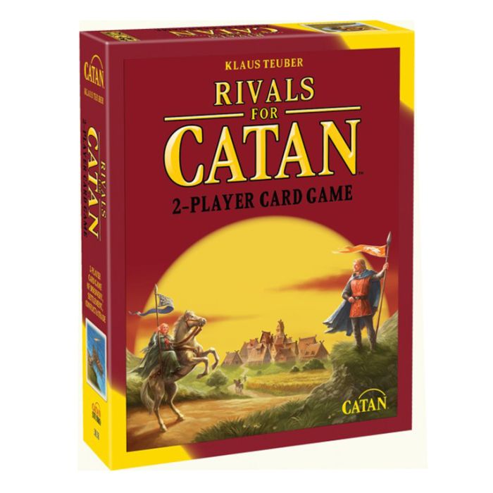 Catan: Rivals for Catan – 2-Player Strategy Card Game | Premium Quality Game