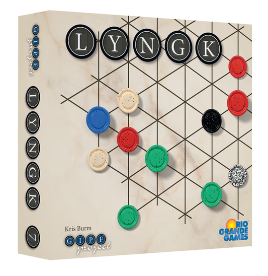 LYNGK Original Board Game – A Masterpiece of Abstract Strategy & Tactics!