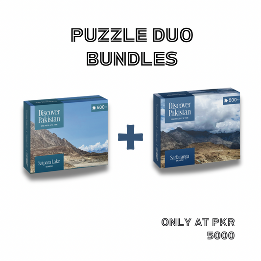 Puzzle Duo - Satpara Lake + Sarfaranga