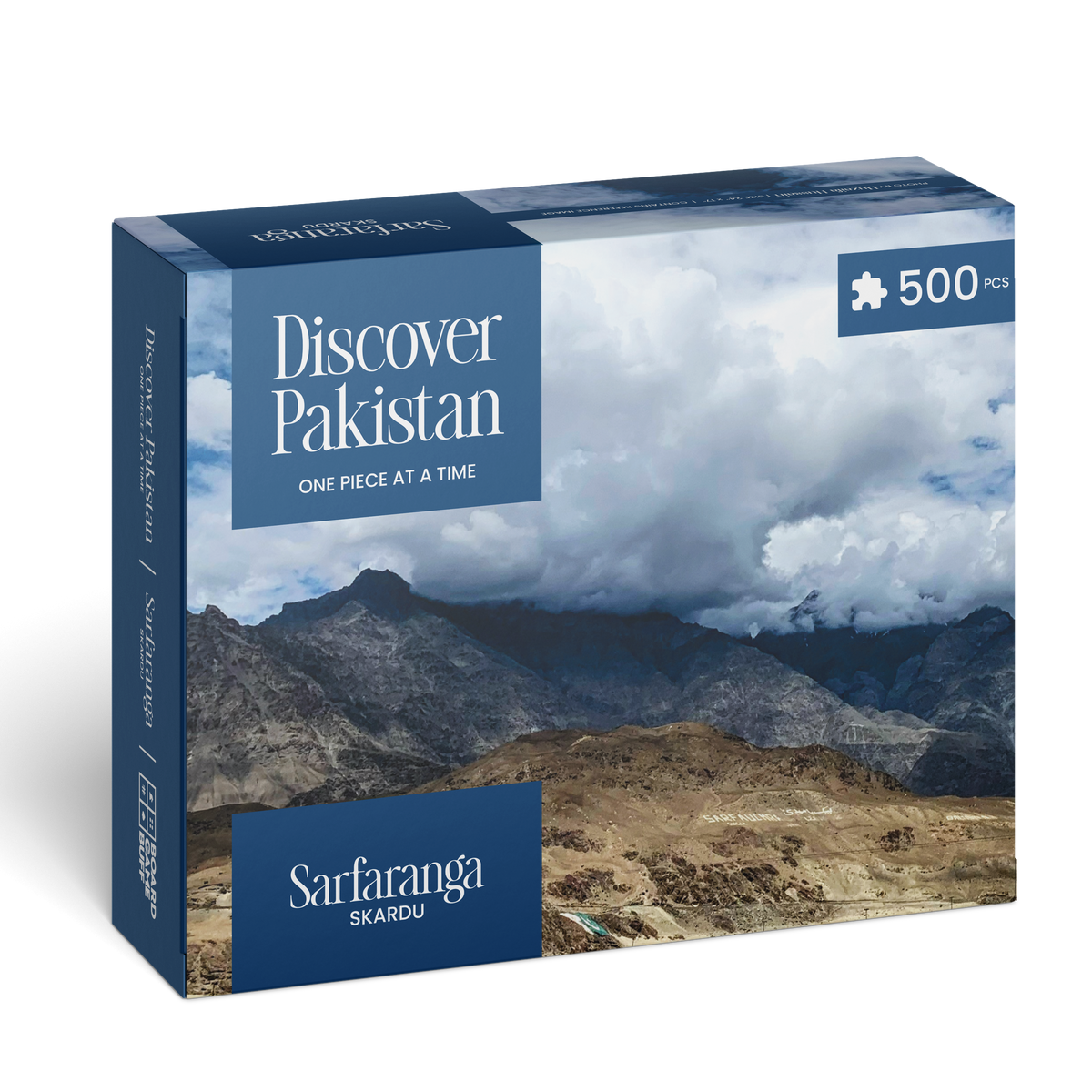 Sarfaranga Desert (Skardu) – Scenic Puzzle | 500 Pieces | Made in Pakistan