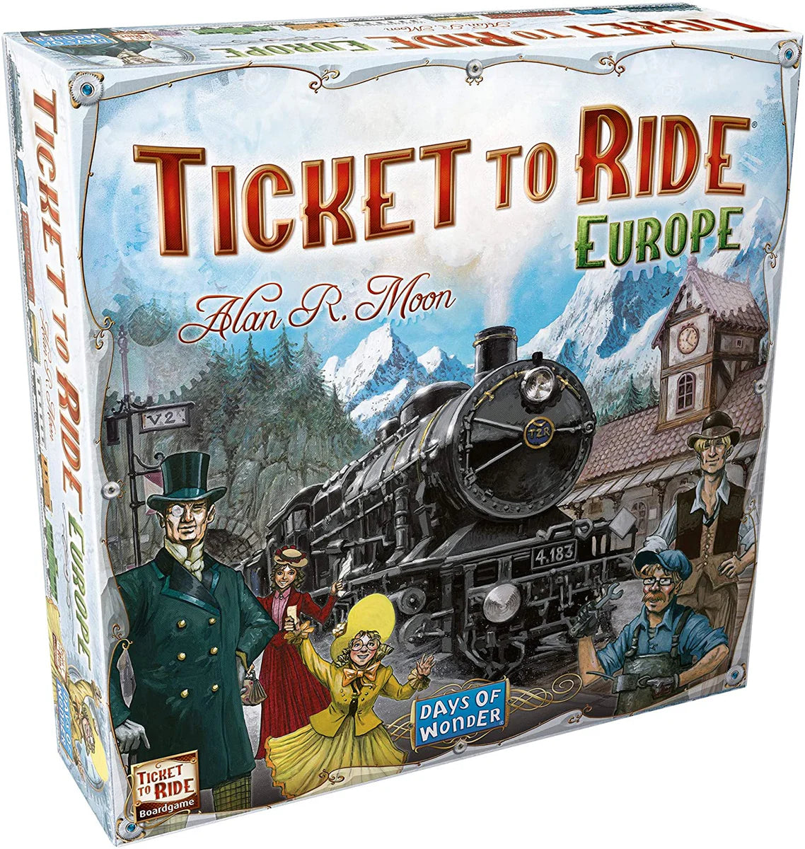 Ticket to Ride Europe Premium Quality Board Game  – The Ultimate Railway Adventure!