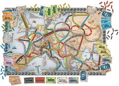 Ticket to Ride Europe Premium Quality Board Game  – The Ultimate Railway Adventure!