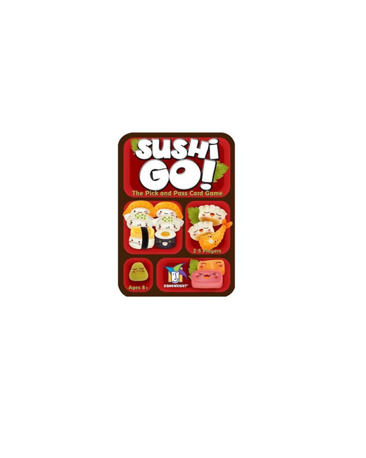 Sushi Go! – The Fast-Paced Card Drafting Game of Delicious Fun 🍣