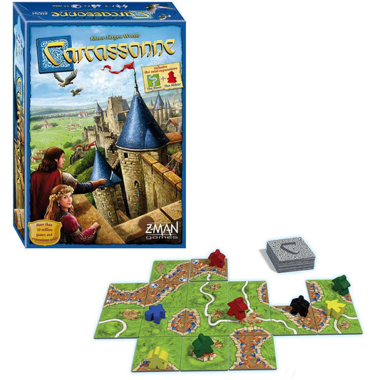 Carcassonne Board Game – Build, Claim & Conquer Medieval France!