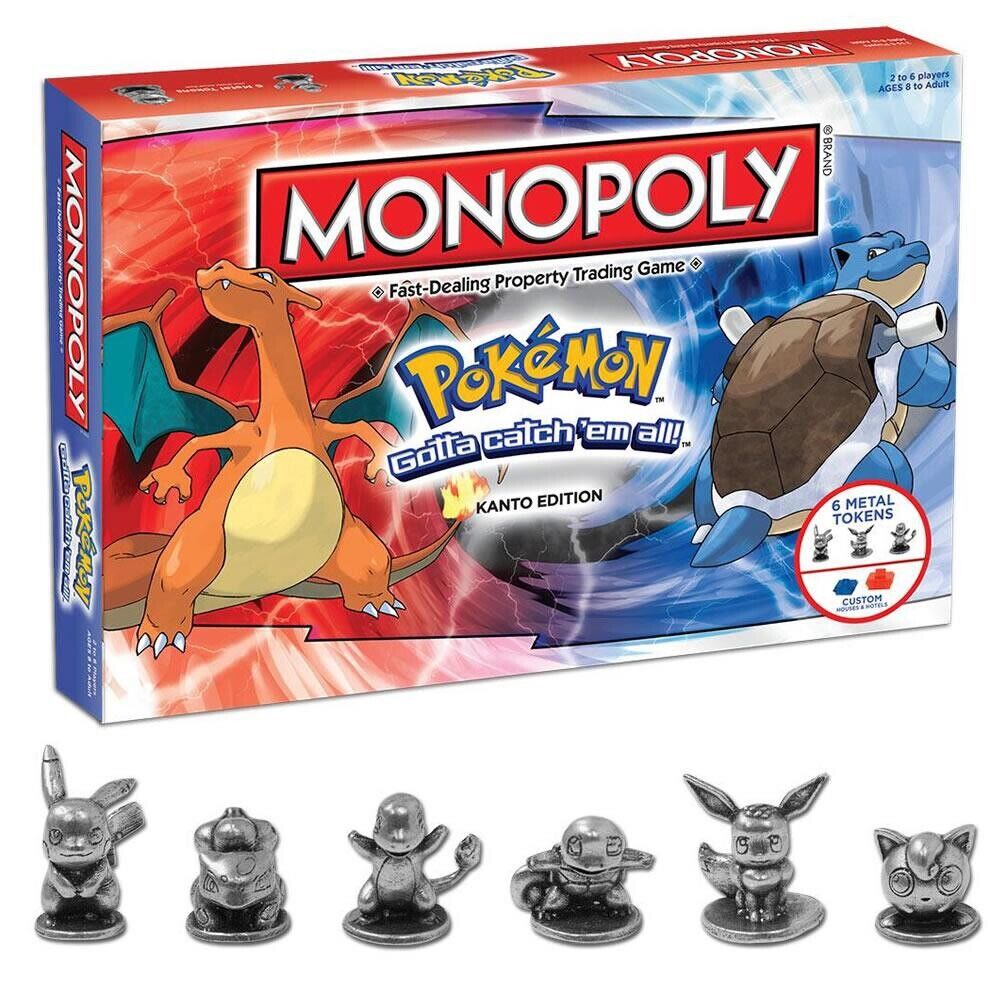 Monopoly Pokémon – Catch, Trade & Battle for Victory!