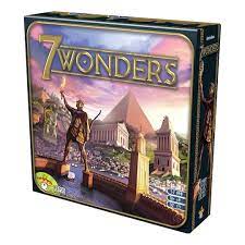 7 Wonders Board Game Card Drafting Game Strategy Game.