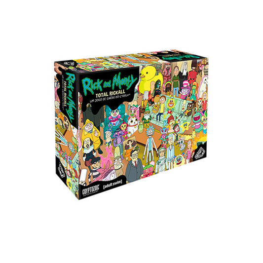 Rick and Morty Total Rickall  Card Game – The Ultimate Bluffing & Deduction Card Game!