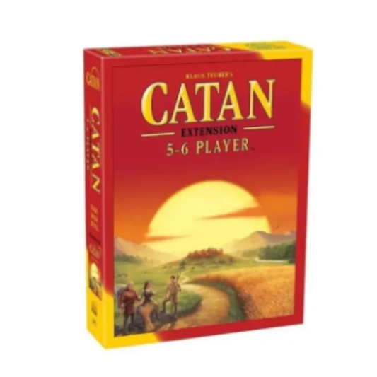 Catan 5-6 Player Expansion Board Game Available at Boardgame Buff – Expand Your Settlements & Play with More Friends!