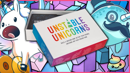 Unstable Unicorns Card Game-A Hilarious &amp; Strategic Card Game of Betrayal!