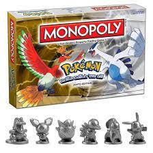 Monopoly Pokemon Board Game Johto Edition-A Legendary Crossover Adventure!